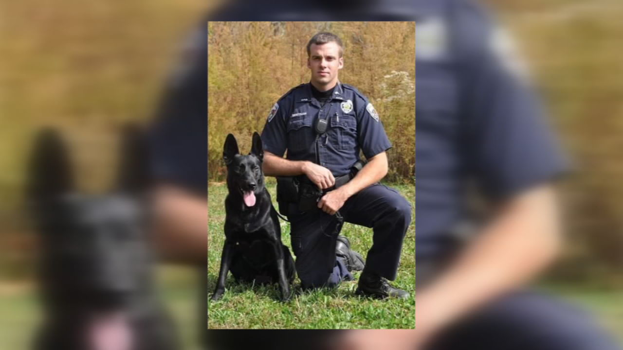 Portion of southern Indiana road renamed in honor of fallen Charlestown police officer